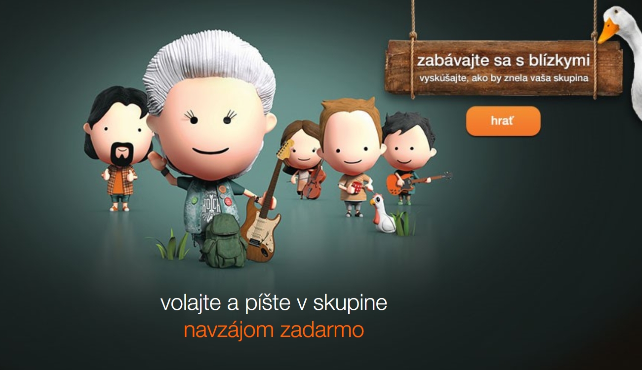 Orange Navzájom zadarmo