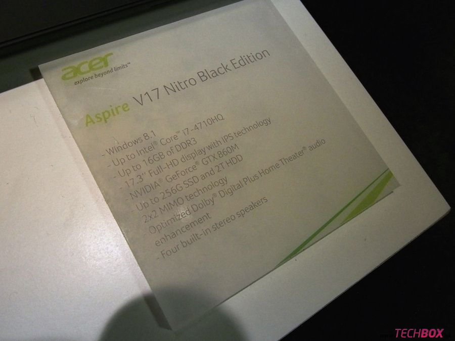 Acer Aspire V Nitro