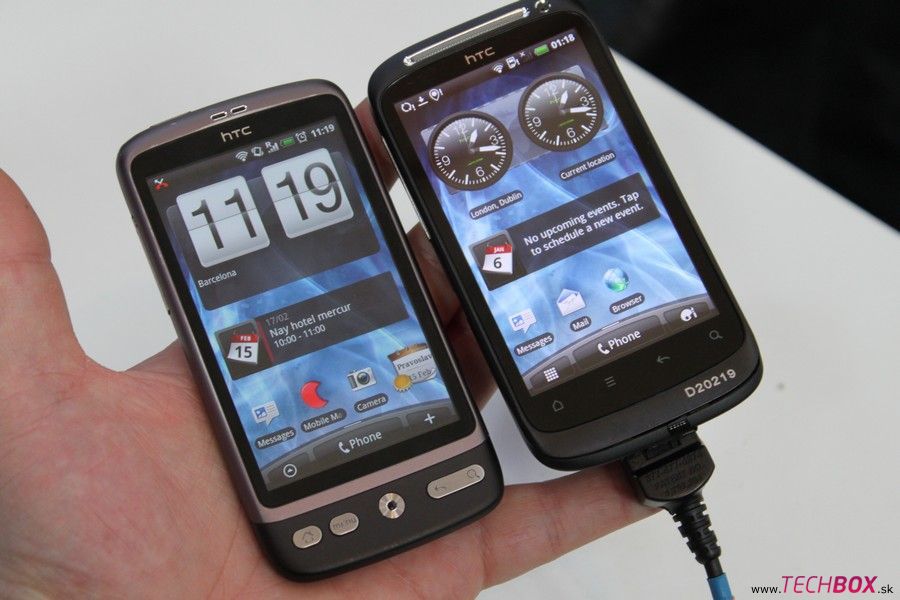 HTC Desire a Desire S 