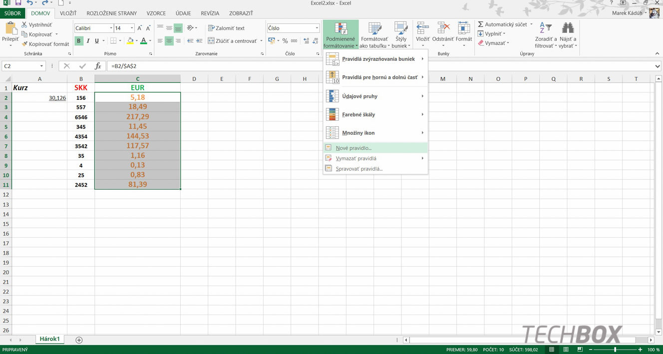 Microsoft Excel