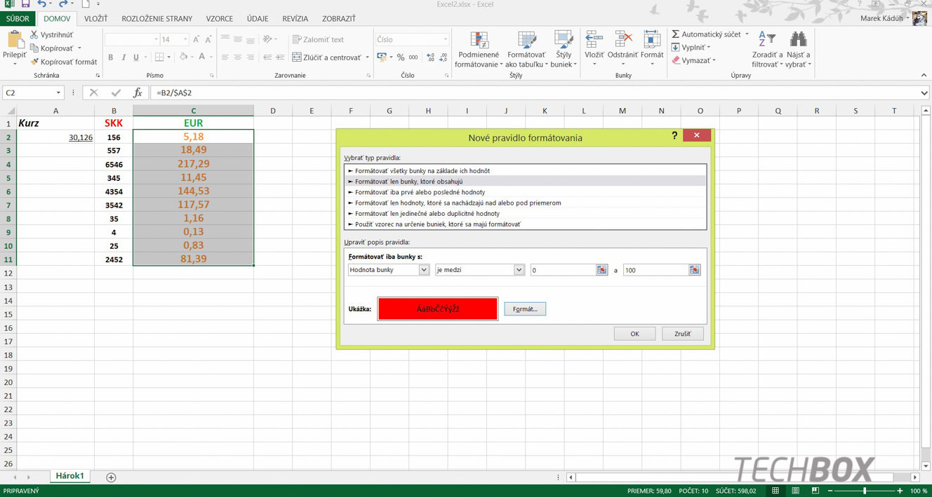 Microsoft Excel